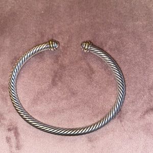 David Yurman classic cable with 18K gold